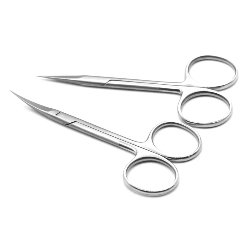 Tesoura médica korean para pálpebra dupla, ferramentas e instrumentos cirúrgicos, korean, remoção de su, instrumento oph