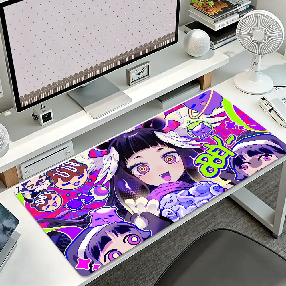 Cute Singer N-Ninomae Ina Nis Mouse Pad Non-slip Thickened MousePad Student Cushion Large Writing Gaming Lockedge Office