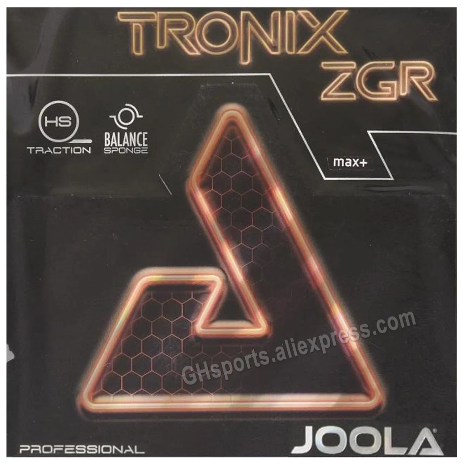 

JOOLA TRONIX ZGR Table Tennis tacky Rubber pimples in Ping Pong Sponge