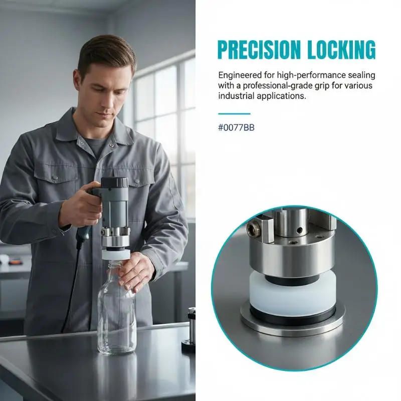 

10-50MM Electric Pneumatic Capping Machine Accessories, Silicone Pad Locking Bottle Cap Rubber Sleeve