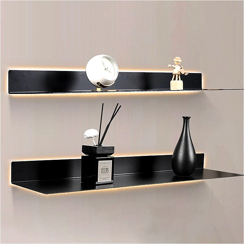 Metal Storage Holder Nordic Modern Creative Rack Household Luxury Multifunctional Wall Shelf Kitchen Bathroom Space Saving Racks