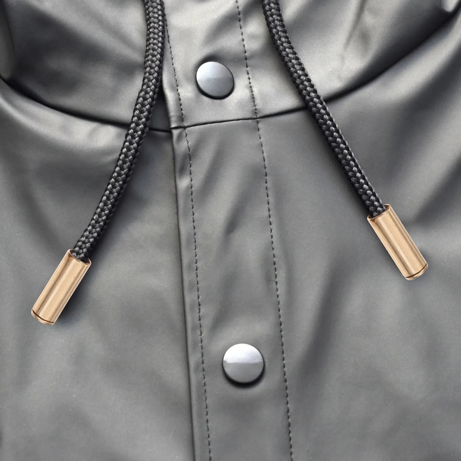 12Pcs Metal Drawstring Lock Cord Ends Caps Zinc Alloy for Hoodies Sweatpants Hat Strings Adjustable Fit String Crimps