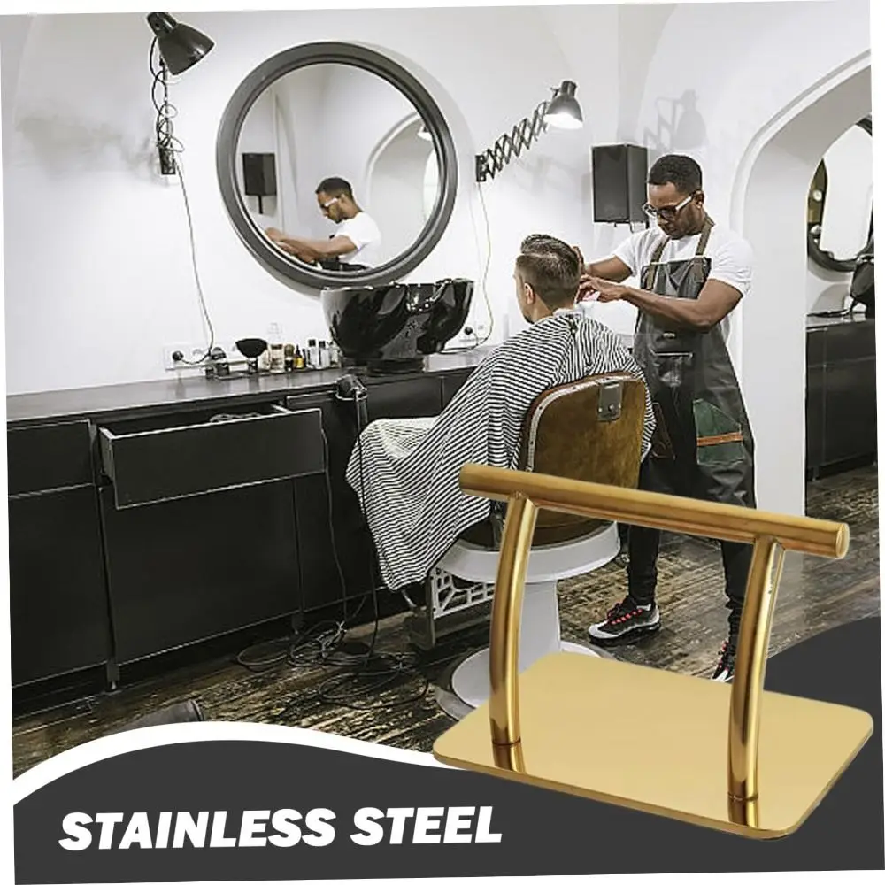 Stainless Steel Foot Rest Comfortable Pedal Ergonomic Design Chair Accessory Parts Stable Universal Mobile Footrest