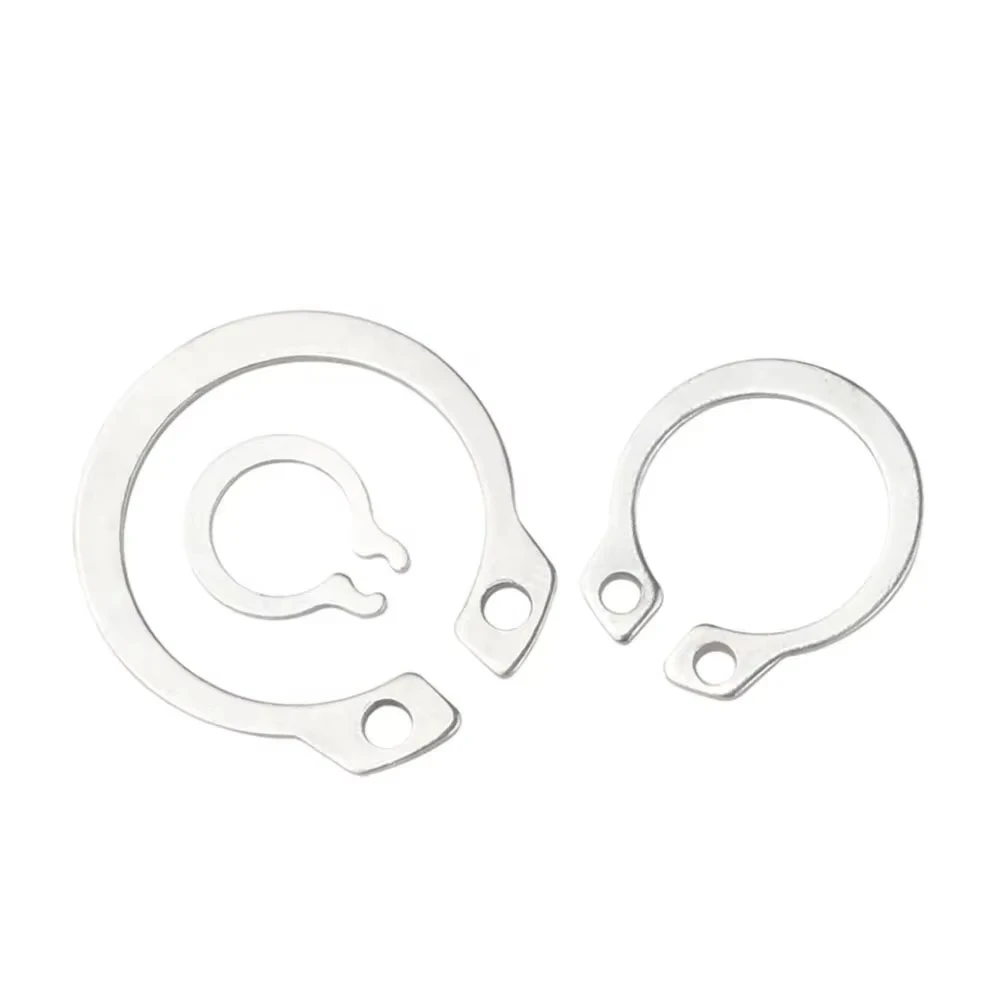 C-clip Washers Internal External Retaining Rings For Shaft Circlips Ring 304 Stainless Steel M3-M40
