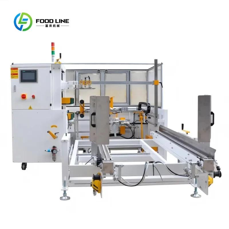 Picture 5: Customized Automatic Carton Case Erector Machine | Corrugated Cardboard Box Opener & Former for Packaging Line with CE