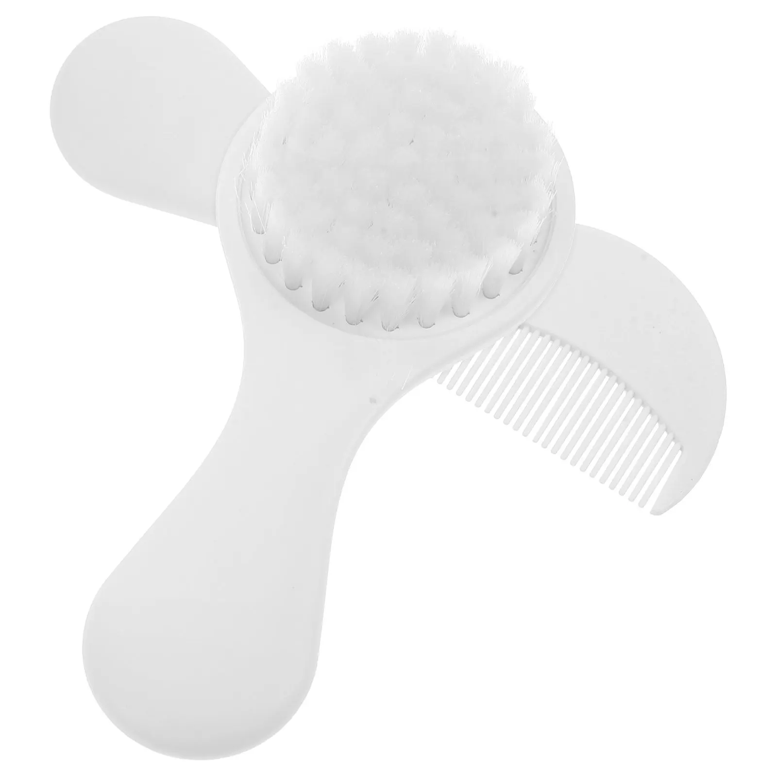 

2Pcs Baby Brush and Comb Set Soft Bristles for Newborns Toddlers Cradle Cap Removal Gentle Scalp Massage Infant Hair Care