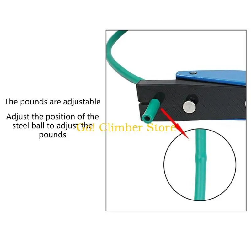 Q84C Archerys مدرب قبضة الذراع قوة تدريب قوة الحبل المرن Archerys التدريب الفرقة التمارين #2