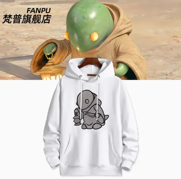 

Anime Final Fantasy Hooded Hoodie Cosplay Autumn Winter Men Women Coat Loose Jacket Tops