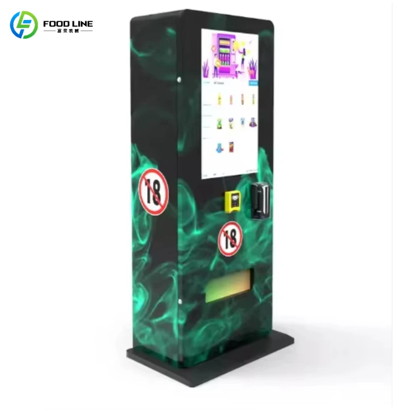 Customized Premium Quality Adult Vending Machine Face Recognition Age Check Automatic Retail Vendor