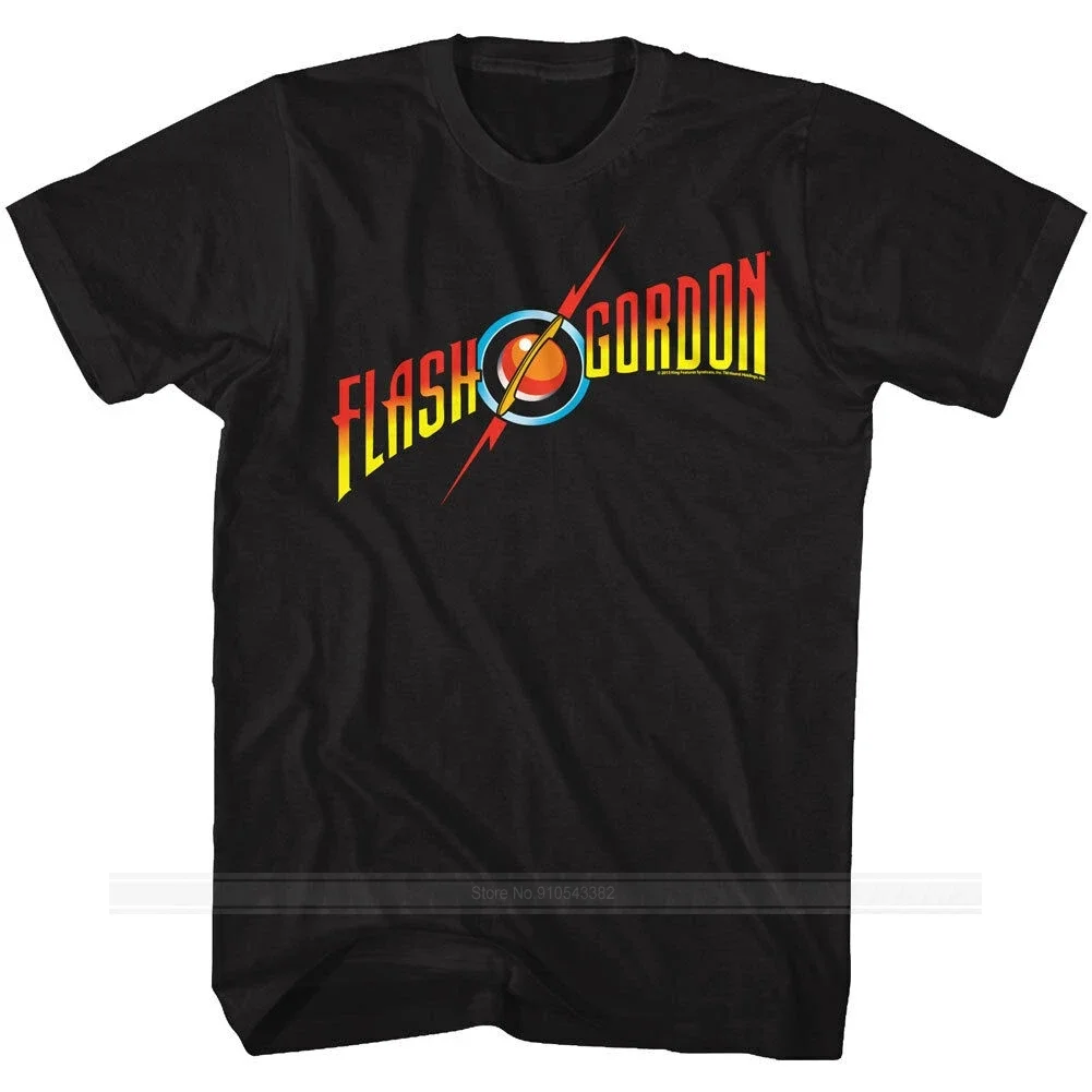 Flash Gordon T Shirt Men Women Logo Black Tee Shirt High Quality Tops cotton tshirt men summer fashion t-shirt euro size