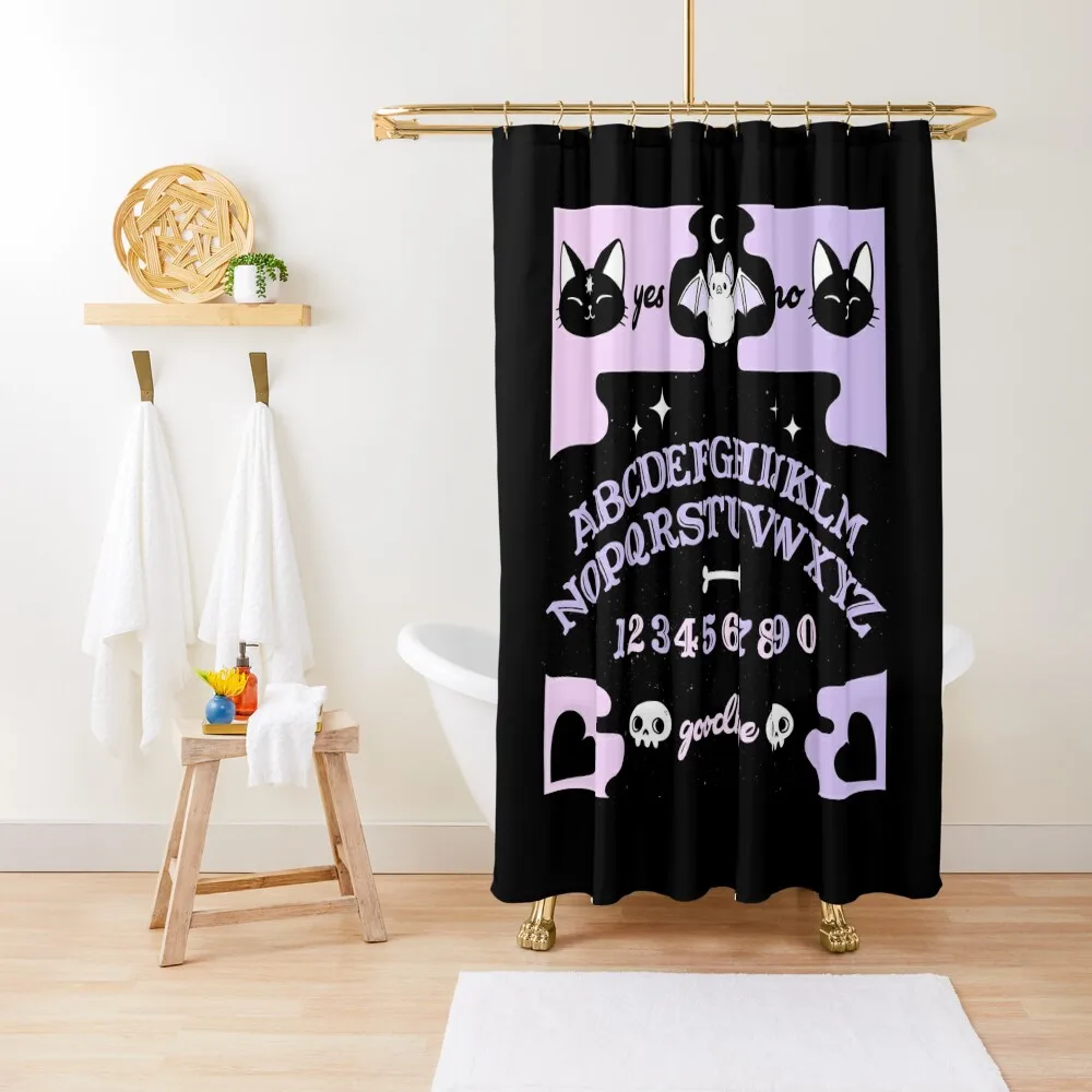 

Cute Ouija // Pastel | Nikury Shower Curtain Bathroom Decor Shower Bathroom Transparent Bathroom Shower Curtain