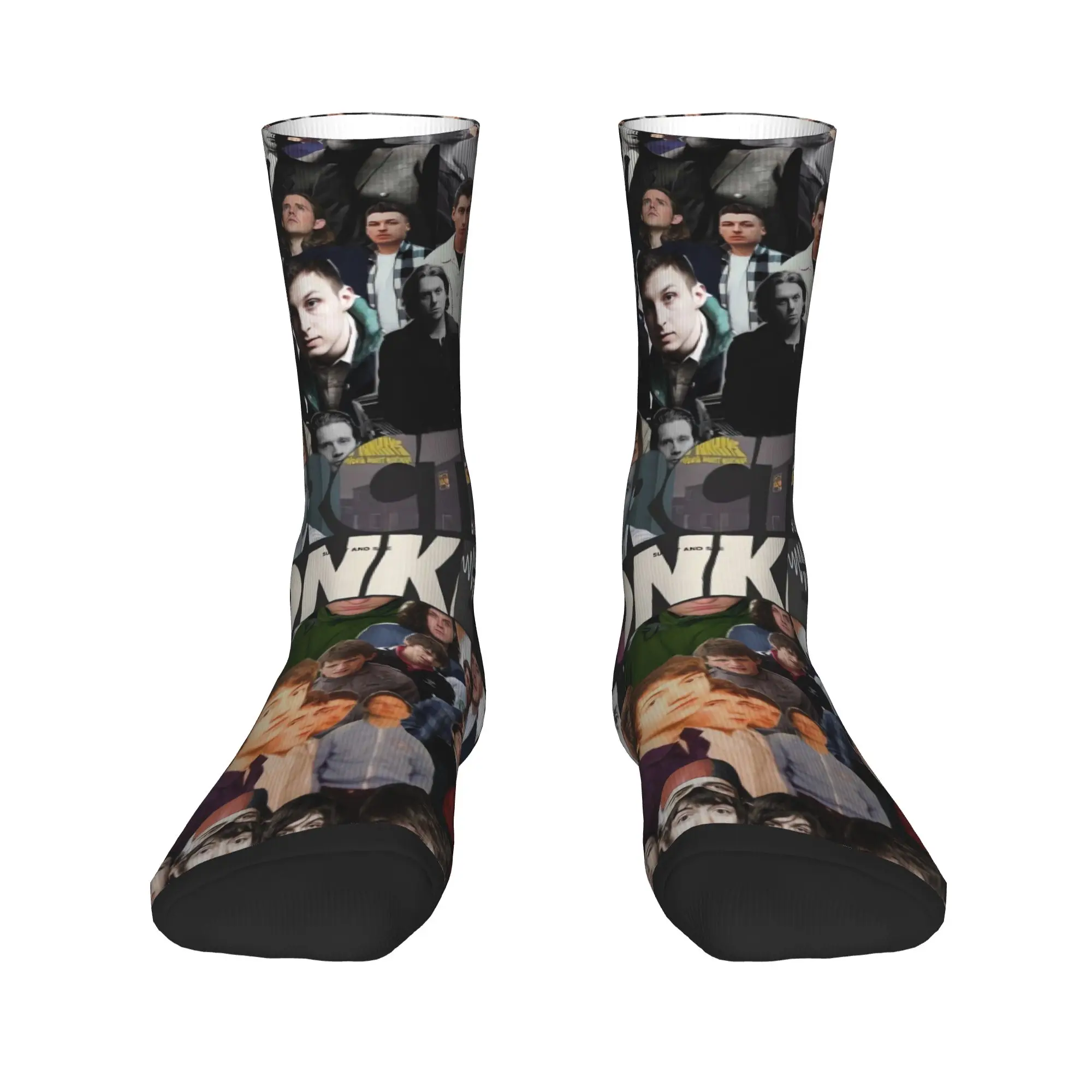 Rock Band Arctic Monkeys Socks Autumn  Stockings Gothic Men High Quality Socks Graphic Cycling Anti Slip Socks view 2