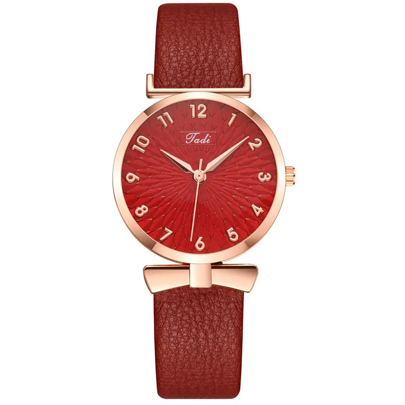 Fashion Women Watch Pu Leather Strap Wristwatch Quartz Watches For Women Clock Ladies Watch Gift Reloj Mujer Montre Femme