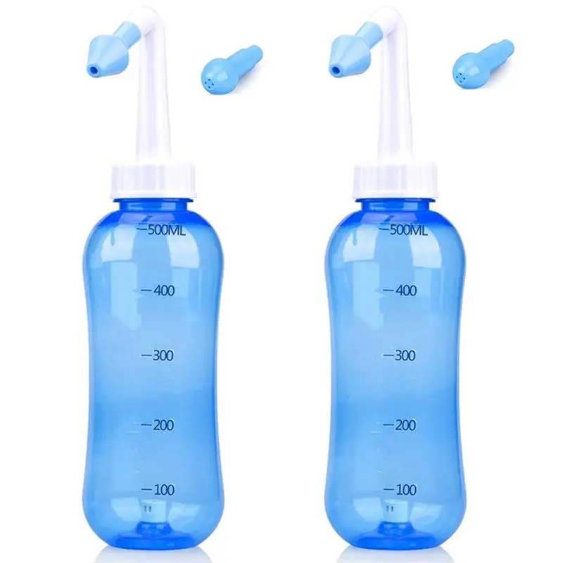 A58Z 2PCS 500Ml - Nose Cleaner for Nose Wash, Nose Washer (500Ml Bottle)