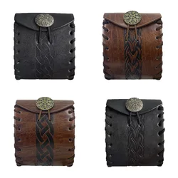 Hangable Belt Waist Bag Durable Drawstring Design Viking Medieval Fanny Pack Portable Vintage Coin Purse