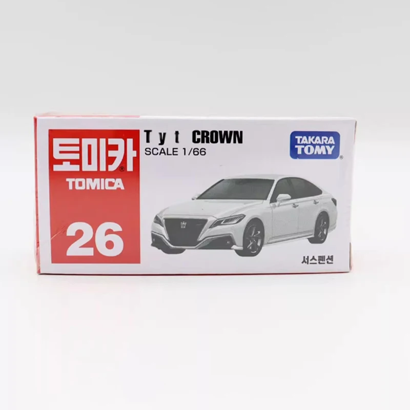 

TOMY 1/66 масштаб TYT Корона из сплава, имитация металлической модели автомобиля, статическая коллекция, украшенные праздничные подарки, игрушки, классический сувенир, подарок