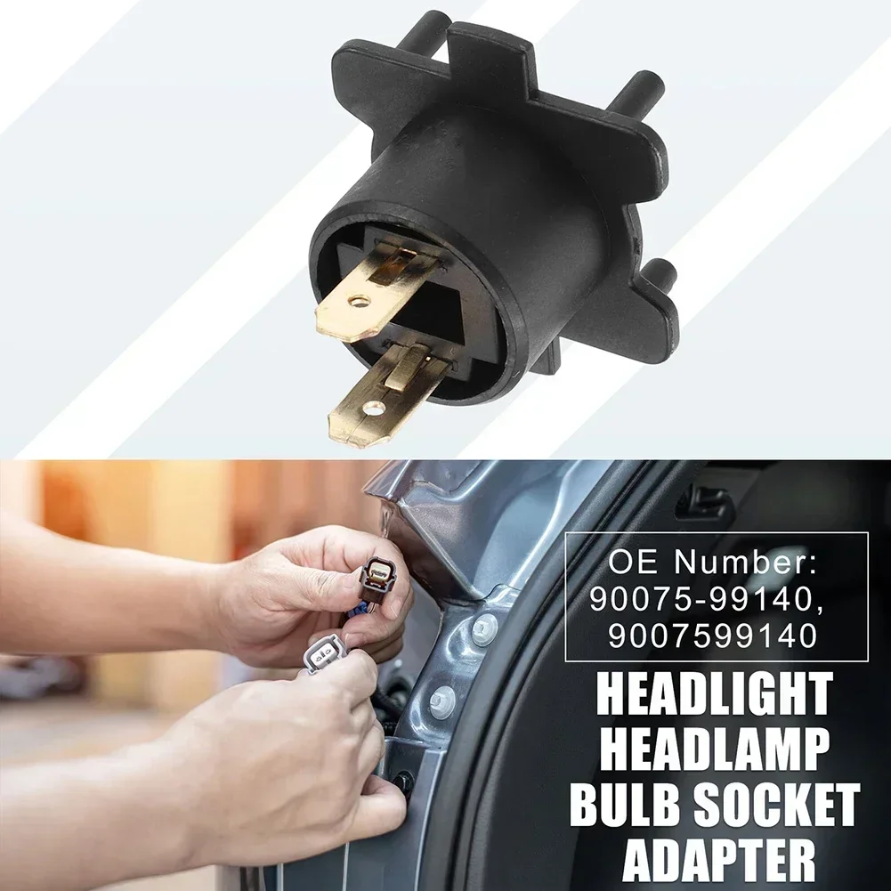 Adaptador de soporte de bombilla para faro delantero de coche, base de bombilla para Lexus ES300 ES330, Toyota Celica MR2 M/T 9007599140