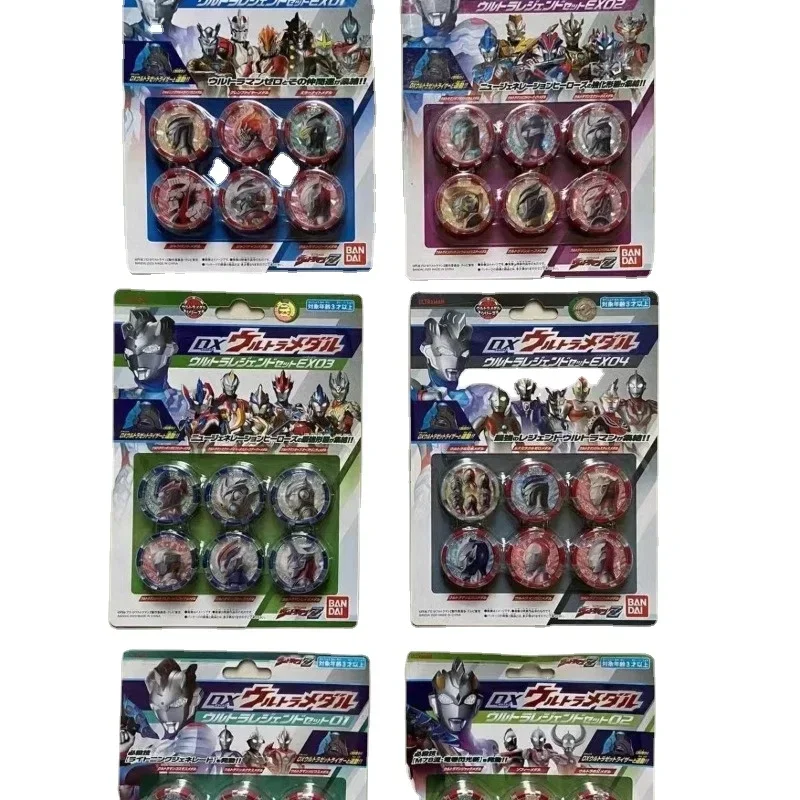 Bandai Japanese Version Zeta Ultraman Z DX Transformation Sublimator Ultraman Medal Set