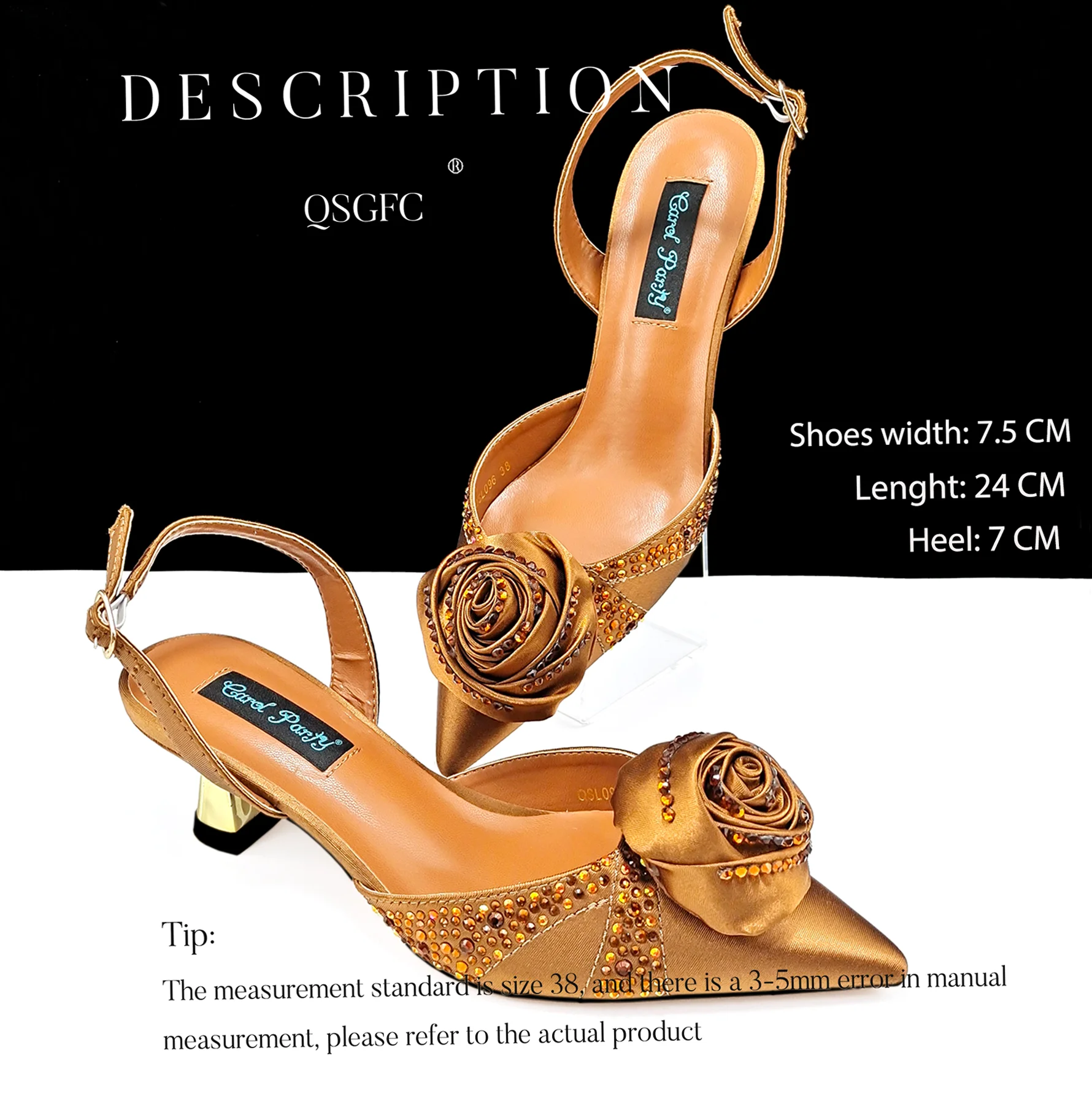 Fashionable Party Shoes and Bags Nigerian Women’s Party Suit Medium Heel Pointed Toe Women’s Shoes and Same Color Bags