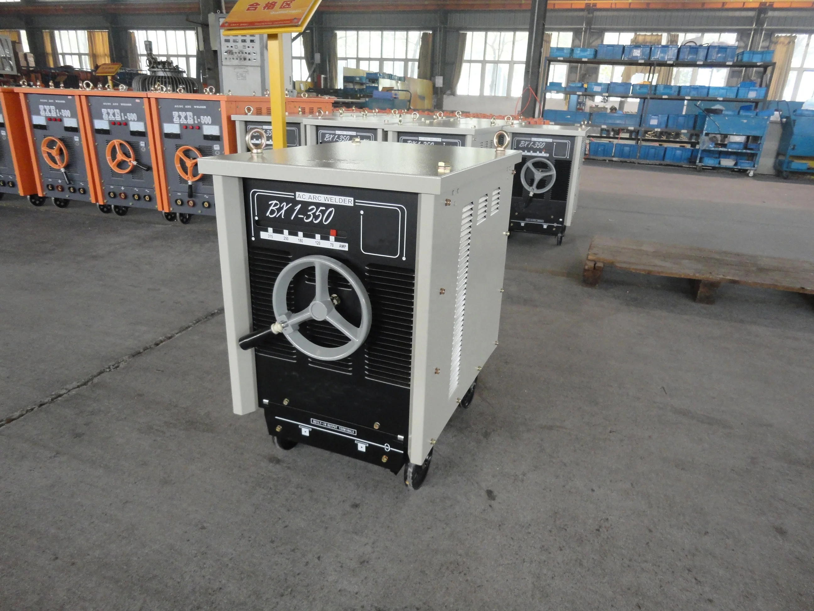 MOVING CORE AC SMAW/ARC welder,  transformer type heavy duty arc bx1welding machine welder ac arc welding equipment with wheel