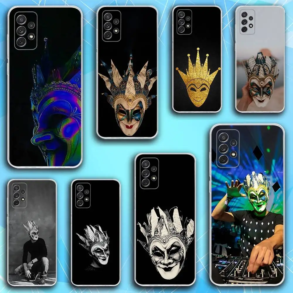

DJ B-Boris B-Brejcha Phone Case For Samsung S30,23,21,22,20, FE lite,S10,9,8,7 PIus Note20ultra Soft Transparent
