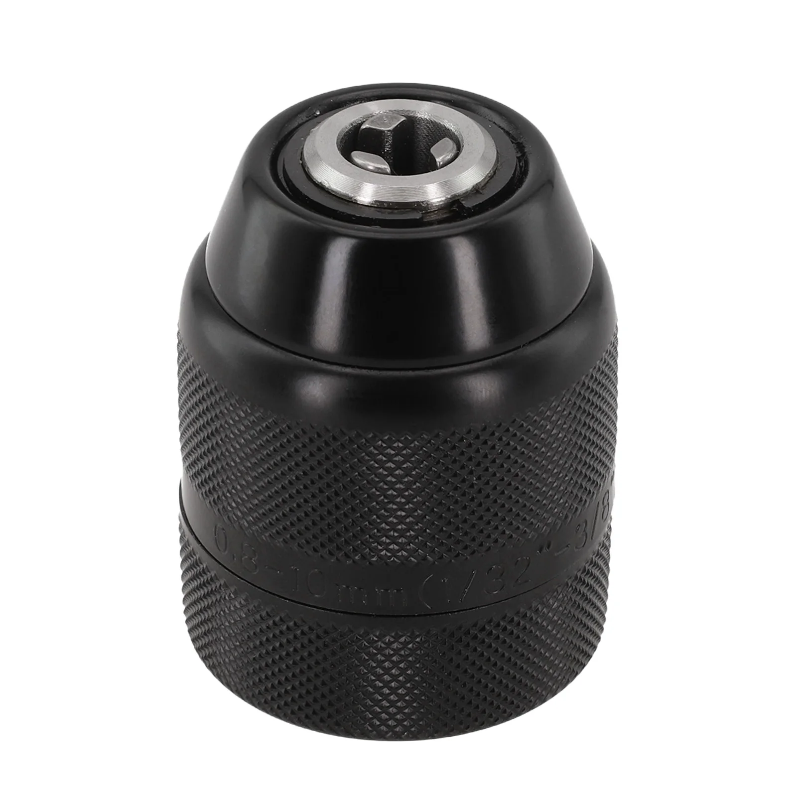1pc 0.8-10mm Ratchet Anti Slip And Anti Slip Drill Chuck 1/2-20unf All Metal Hand Drill Thread Interface Ratchet Drill Chuck