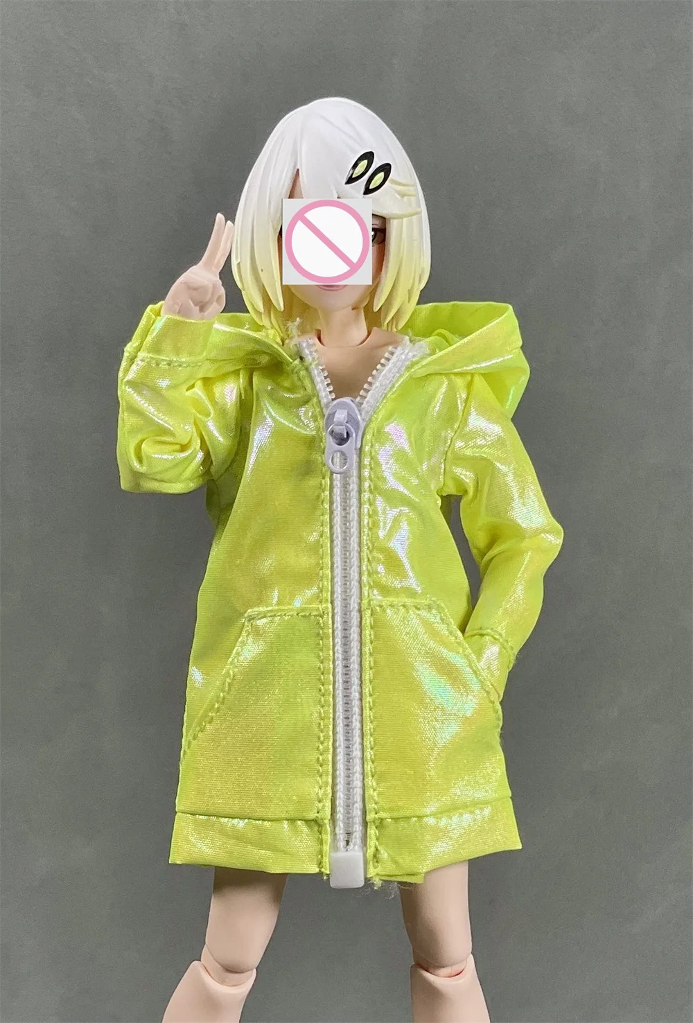 

1/12 солнцезащитная рубашка для женщины-солдата, длинный костюм аниме, одежда, модель, аксессуары, подходит для 6-дюймовой экшн-фигурки, коллекция тела