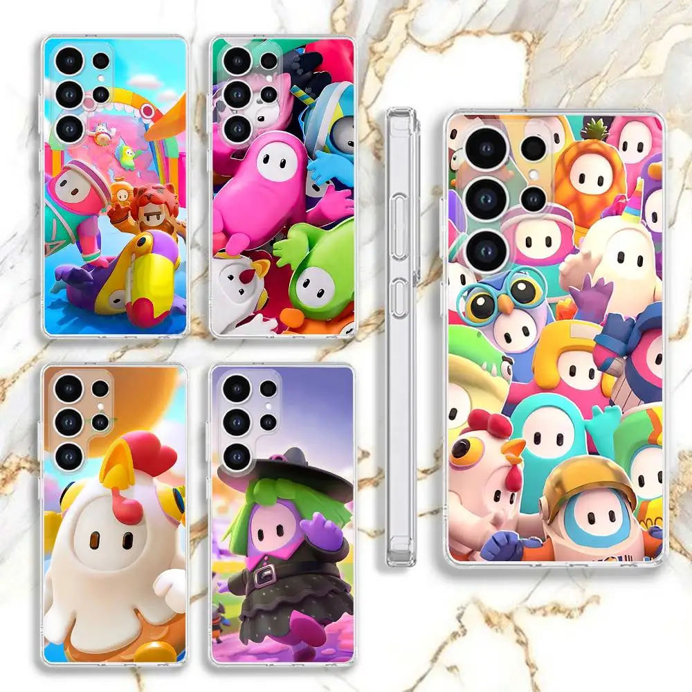 

F-Fall Cute G-Guys Phone Case For Samsung S30,23,21,22,20, FE lite,S10,9,8,7 PIus Note20ultra Soft Transparent