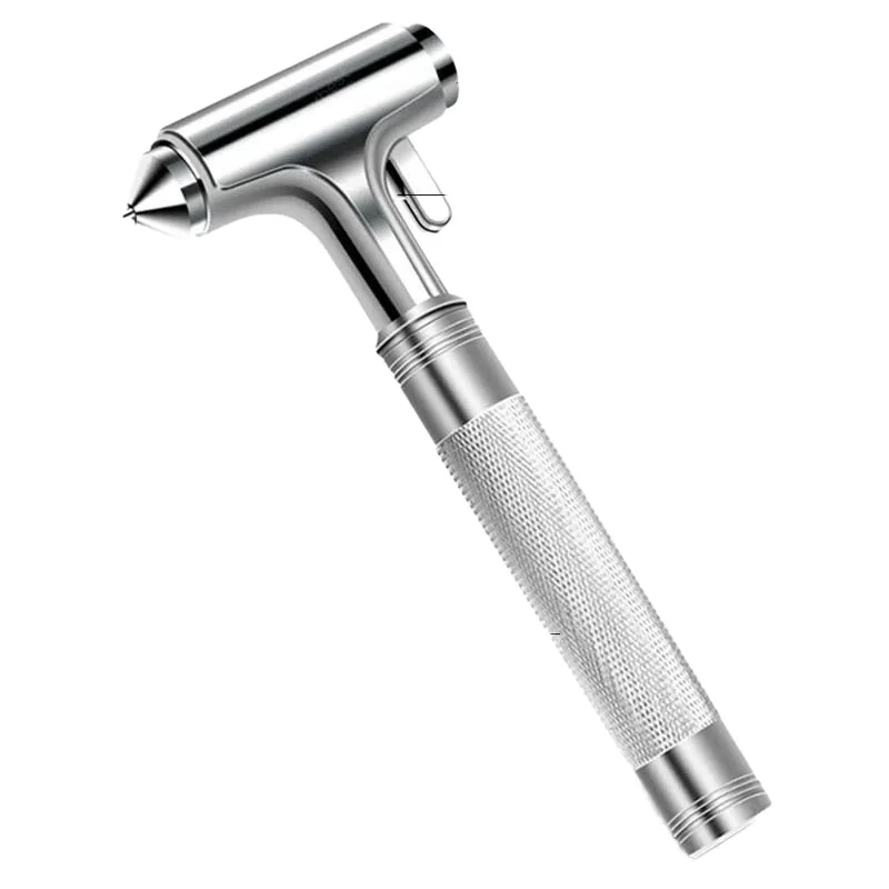 Car safety emergency tool, multi-functional escape self-defense hammer