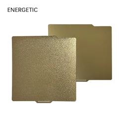 ENERGETIC Upgrade Lab X1 Flexible Build Plate Double Side Textured/Smooth PEI Magnetic Spring Steel Bed 257.5x257.5mm for A1,P1P