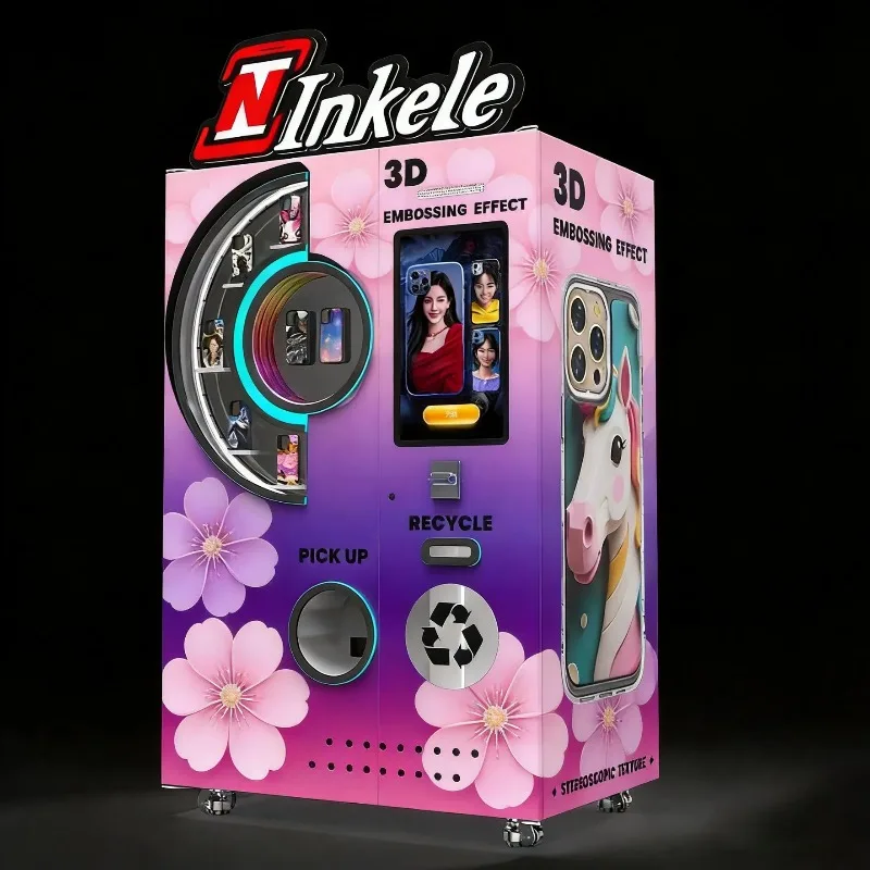 Automatic Mobile Phone Case DIY Custom Cell Phone Case DIY Vending Machine for All Phone Case FL Customized