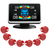 Superior-8 Parking Sensor Parktronic Car Automobile Reversing Radar Electronics Rear Auto Detector Backing Assistance Kit Buzzer