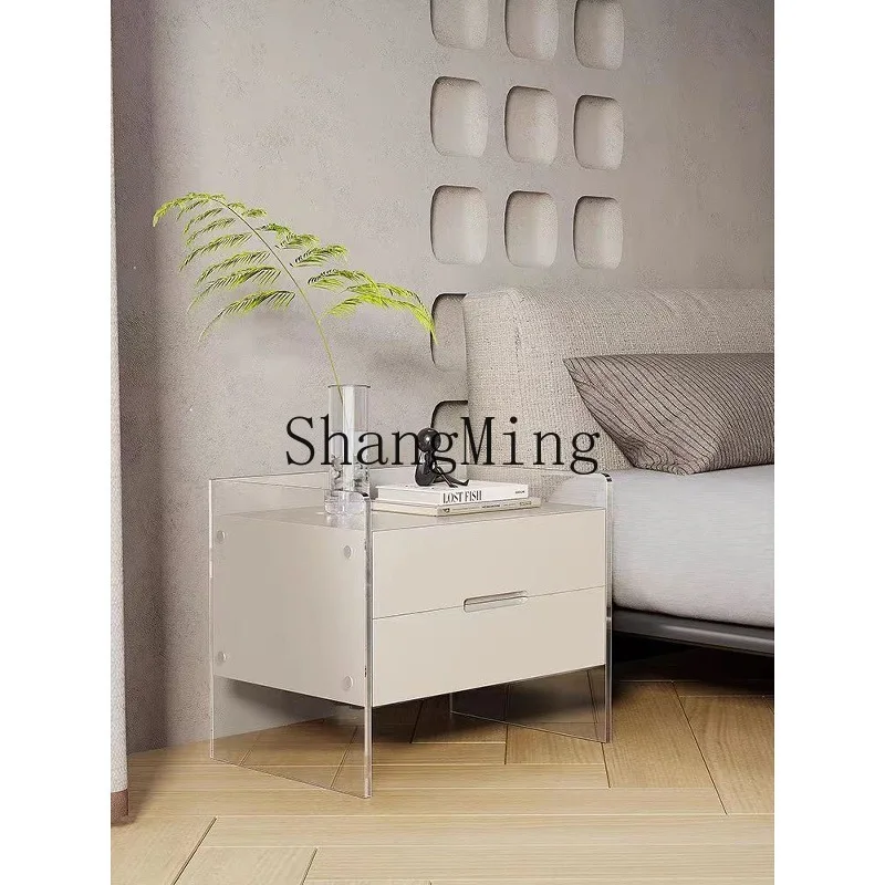 

FG household acrylic bedside table light luxury modern simple mini minimalist bedroom small