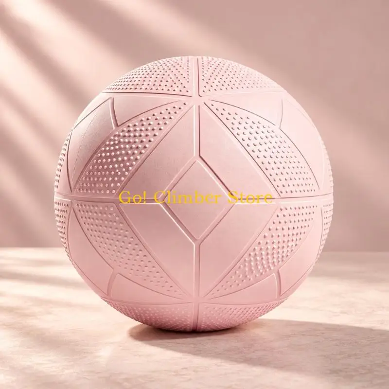 Q84C Core Exercise Ball for Between-Knee, Between-Thigh, and Supported Floor Movements with One Included Manual Hand Pump