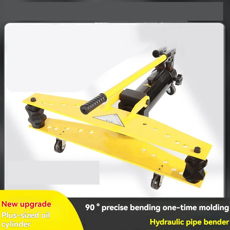 Labor-Saving Manual Hydraulic Integrated Pipe Bender High Precision Tool for Stainless Steel Copper Thick Wall Tube Bending