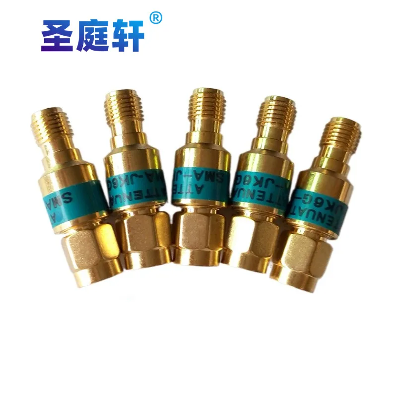 1PCS 2W SMA-JK Coaxial RF Attenuator ,DC to 6.0GHz ,50ohm,1db,2db,3db,5db,6db,10db,15db,20db,30dB