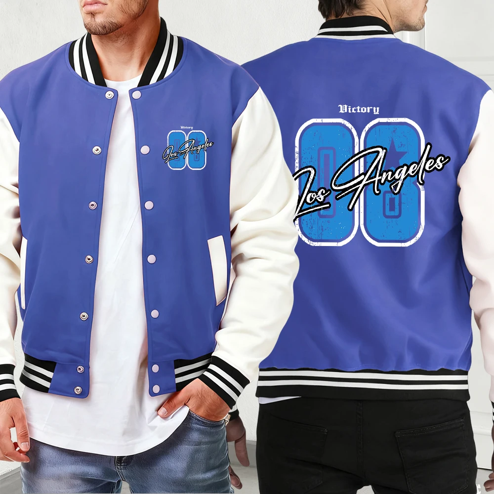 

Свободные повседневные куртки с принтом Hictory Number 08, мужская базовая одежда на пуговицах, винтажная спортивная мягкая бейсбольная майка большого размера