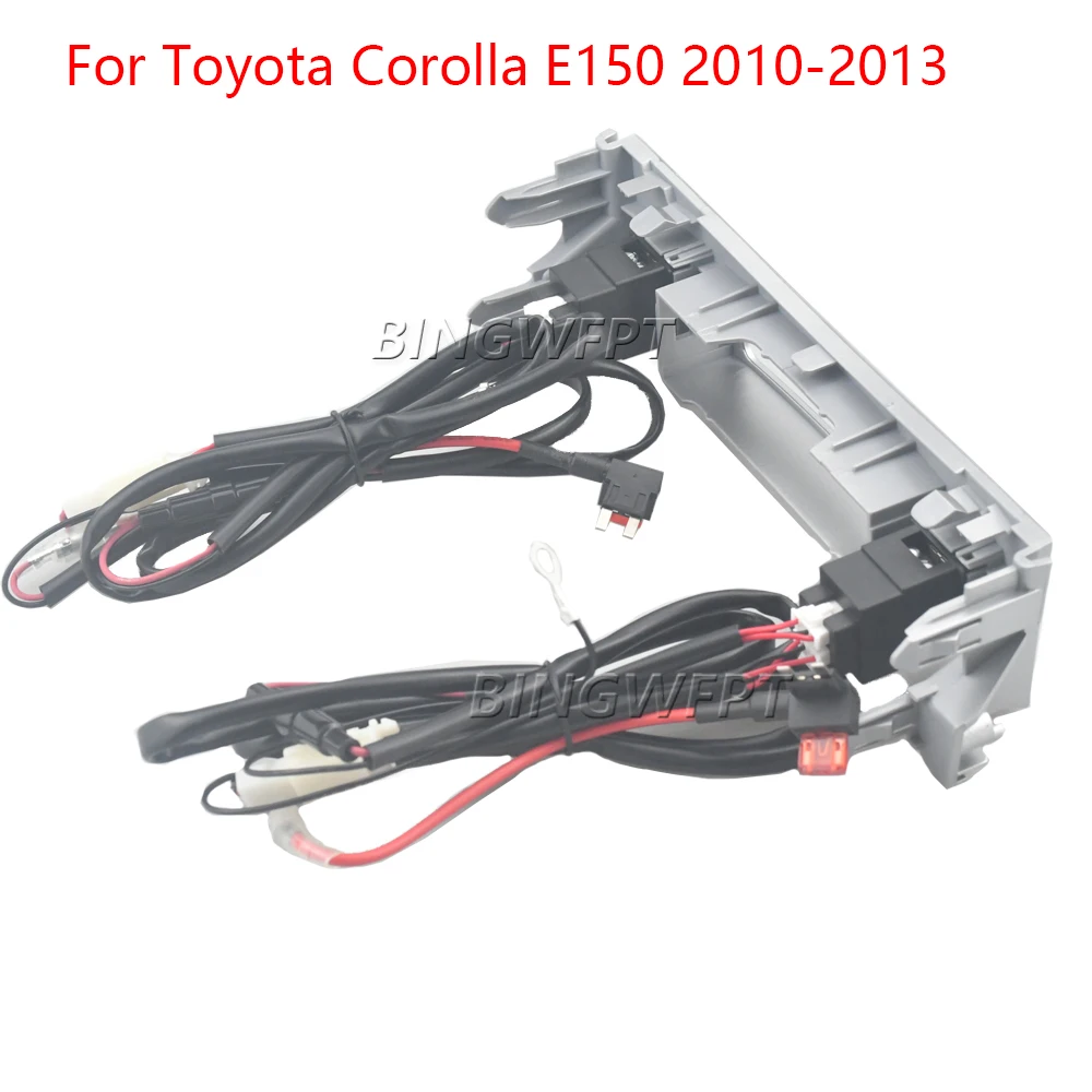 Auto Phone Fast Charging Adapter Car Charger QC3.0 And Type C PD USB Interface Socket Switch For Toyota Corolla E150 2010-2013 view 3