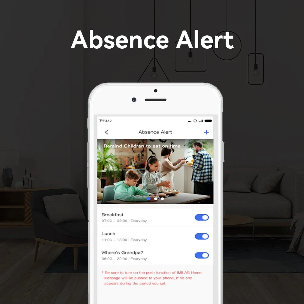 IMILAB C30 Home Security Camera 4MP WIFI IP Cam Indoor Video Intercom Surveillance Smart Webcame Night Vision CCTV Baby Monitor