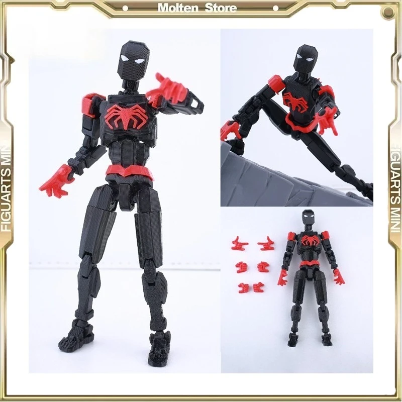 

3D Printing Multiple Models Anime Figures Spider-Man Active Joint Action Figure Collection Model Toy Collect Ornaments