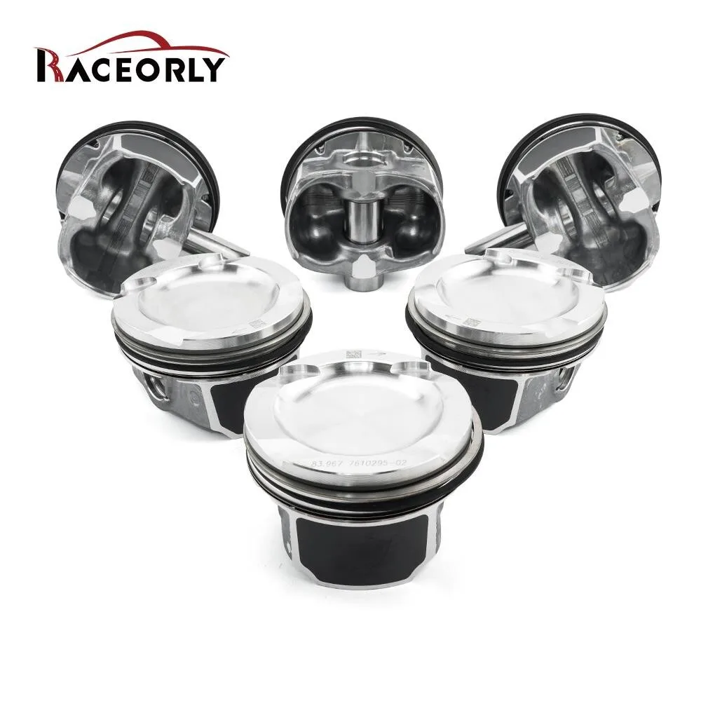 حلقات بيستونز كبيرة الحجم + 0.25 ملم لـ E82 E90 335i 535i 740i N54B30 08-12