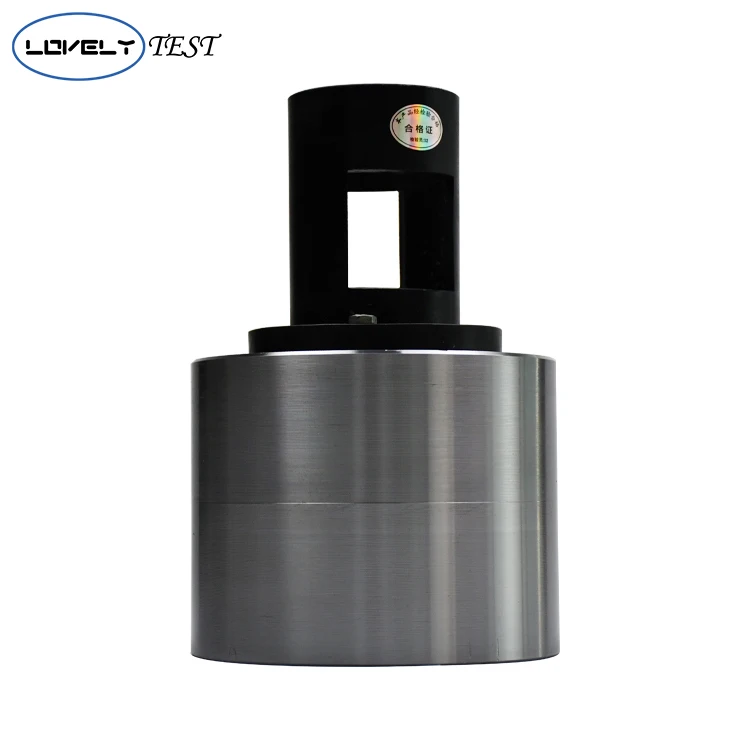 Enunque de prueba para calibrar martillos de rebote de hormigón