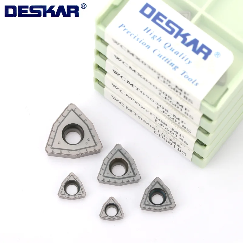 

deskar inserts LF6018S WCMT06T308 WCMT030208 WCMT040208 WCMT050308 WCMT080412 MF Processed stainless steel WCMT Lathe tools