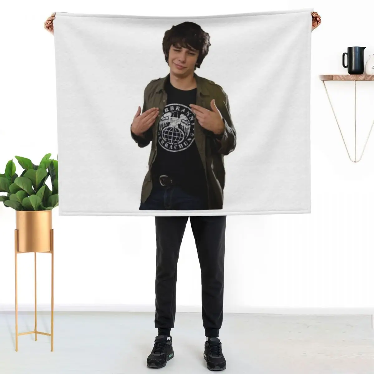 

Rodrick Heffley Throw Blanket Outdoor Soft Blanket for Picnic Beach Camping