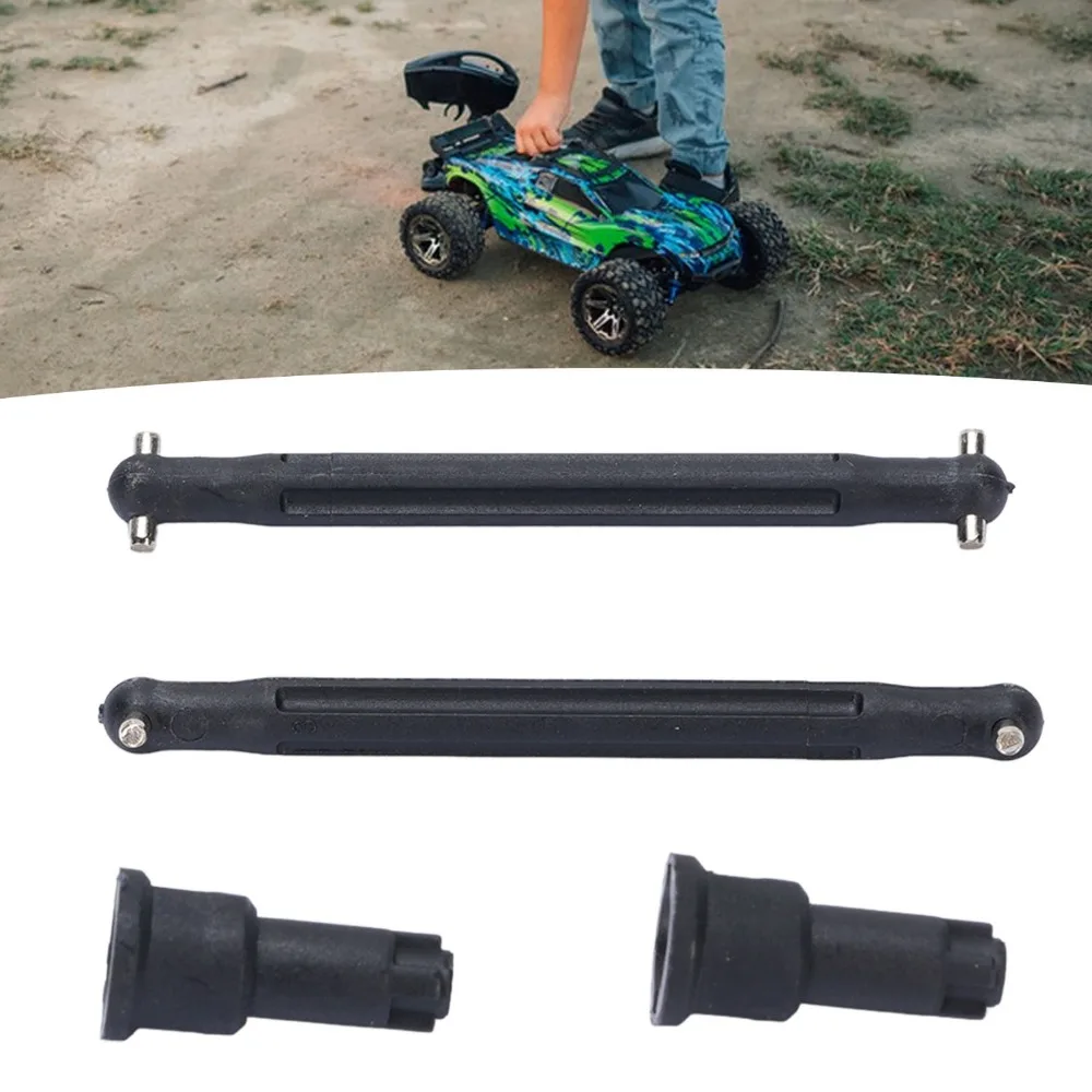 2Pcs/Set High Load Bearing RC Car Drive Shaft Enhanced Performance RC Car Rear Drive Shaft for 16101/16102/16103/16201 RC Car