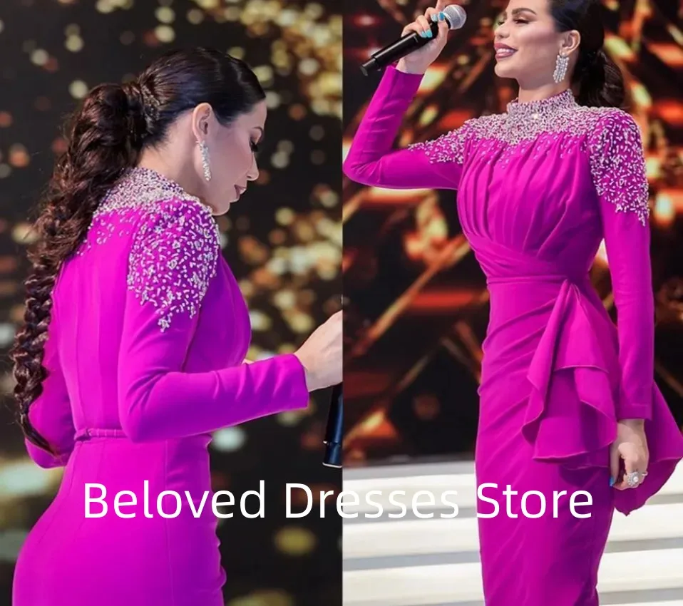 Vestido de noche de satén con cuentas de lentejuelas brillantes, vestido de noche personalizado, vestido Formal para ocasiones, camiseta sin mangas