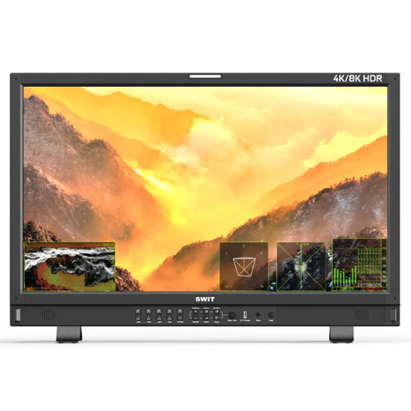 SWIT BM-U325HDR 31.5-inch 4K/8K 12GSDI HDR QLED Studio Monitor