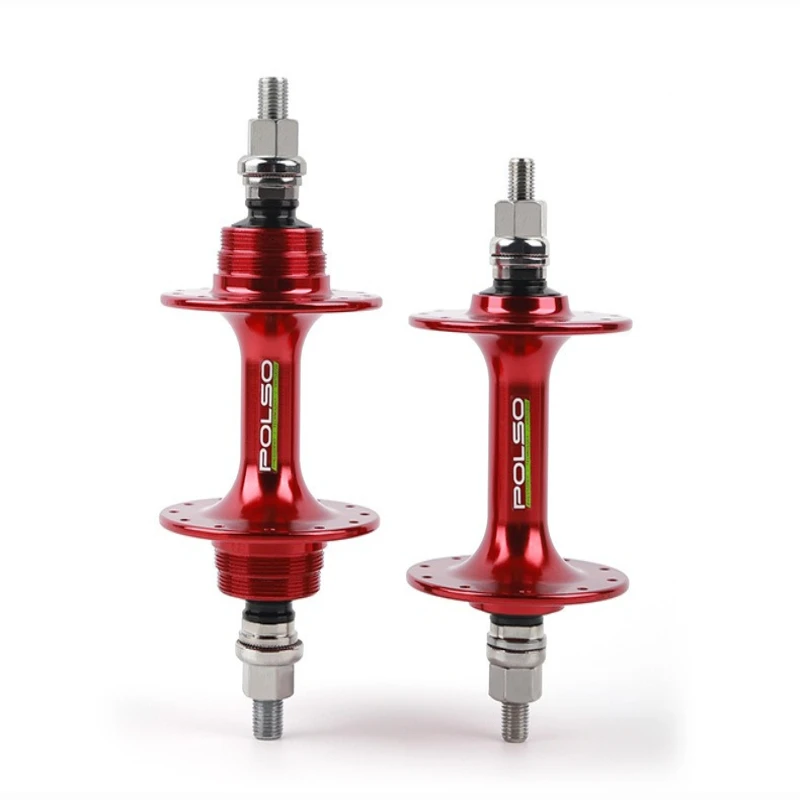 POLSO FH001 Fixed Gear Bike Rear Hub Single Speed 20H 24H 28H 32H 36H Track Cycling Rear Hubs Fixie Parts