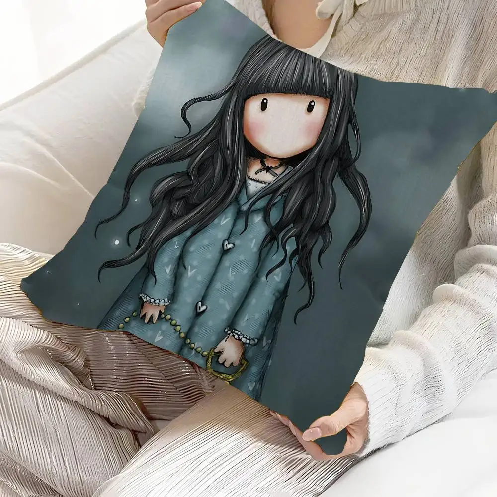 Cartoon Gorjusses S-Santoro Pillow Anime Pillow Sofa Bed Head Pillow Cover Cushion Cover 45x45 cm Fashion