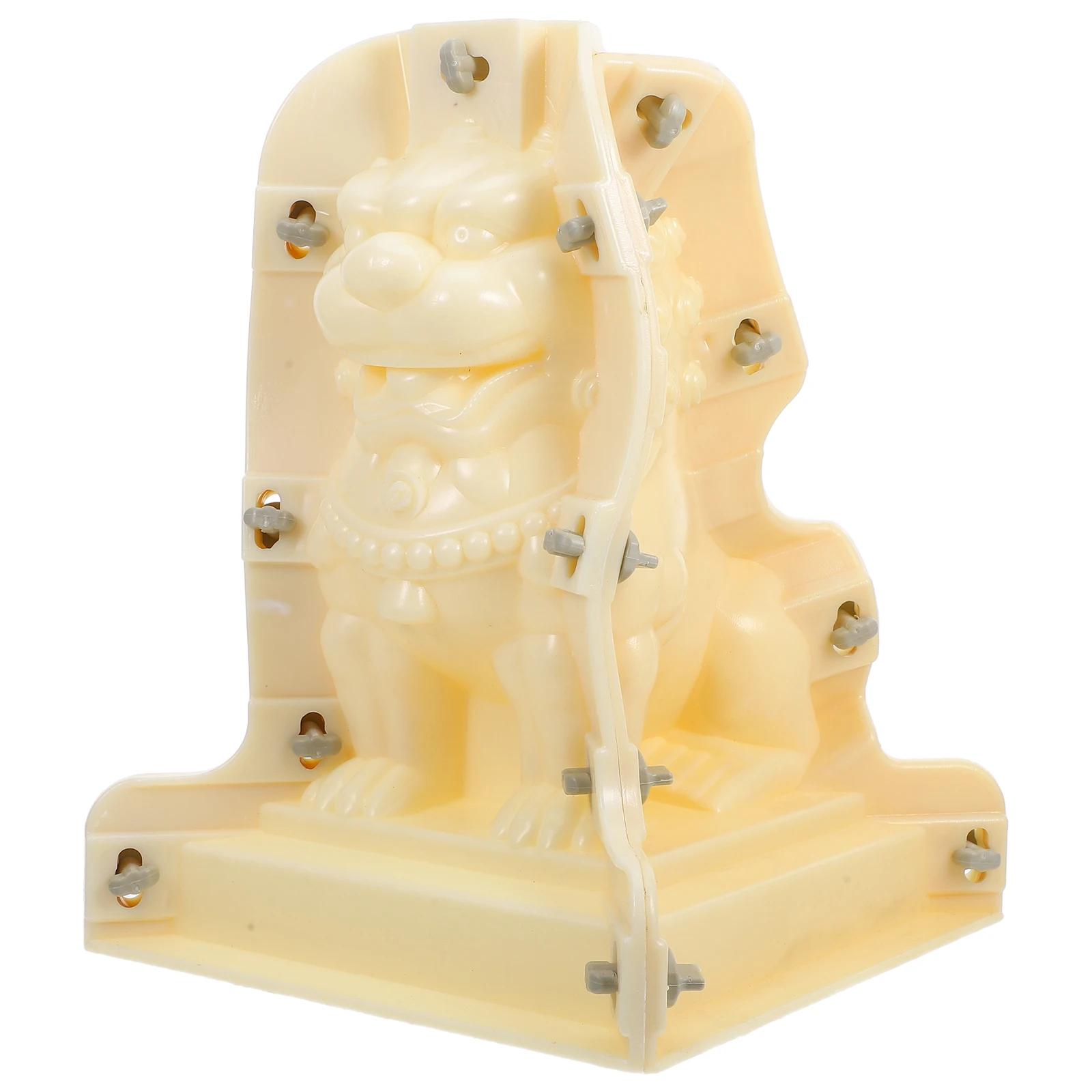 

Stone Lion Mold Roman Column Molds Balustrade Decor Thick Fence Diy Plastic Handrail Vase Balcony Garden Landscape Concrete